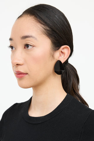 Monies Geometric Clip On Earrings