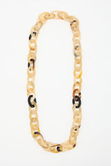 Monies Horn Chain Link Necklace