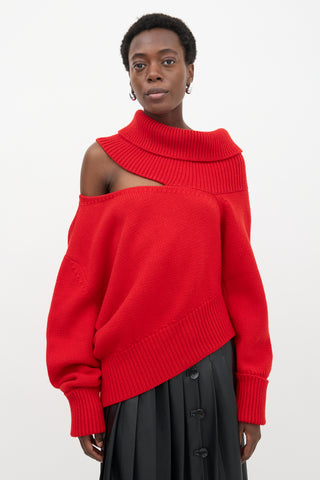 Monse Wool Cut Out Sweater