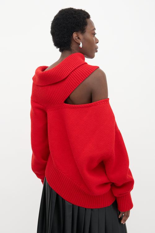 Monse Wool Cut Out Sweater