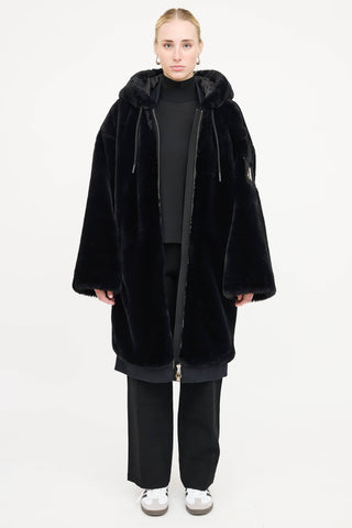 Moose Knuckles Faux Fur State Coat