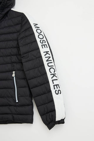Moose Knuckles Kids Logo Puffer Jacket