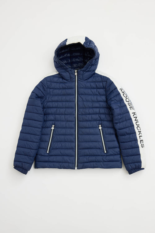 Moose Knuckles Kids Logo Puffer Jacket