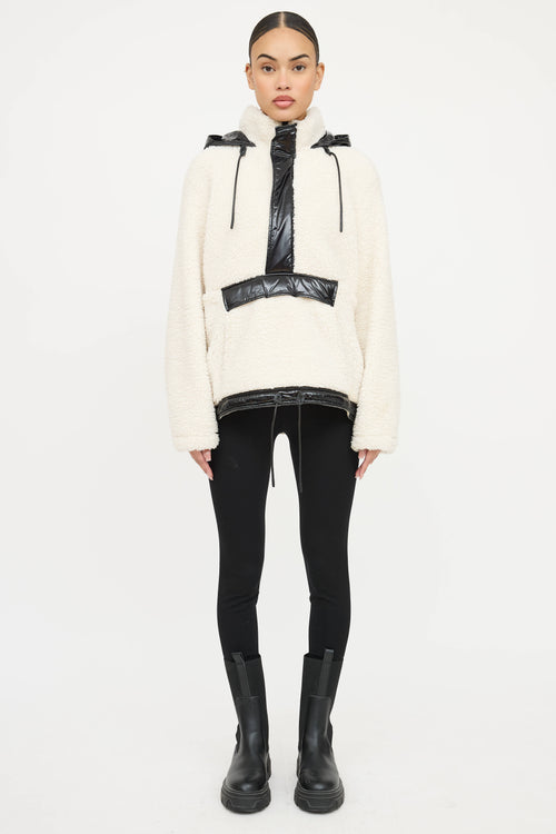 Moose Knuckles Hooded Sherpa Pullover