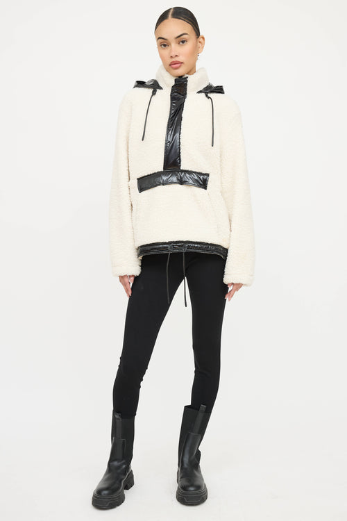 Moose Knuckles Hooded Sherpa Pullover