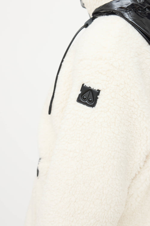 Moose Knuckles Hooded Sherpa Pullover