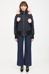 Moose Knuckles Fur Trim Debbie Down Jacket
