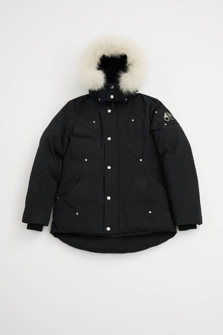Moose Knuckles Kids Fur Trim Jacket