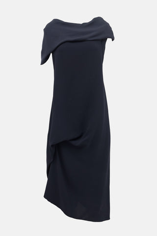 Morgane Le Fay Asymmetrical Draped Dress
