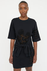 Moschino Lace Tie Dress