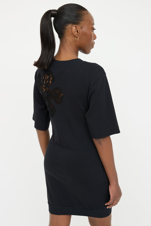 Moschino Lace Tie Dress