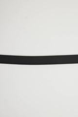 Moschino Patent Logo Belt