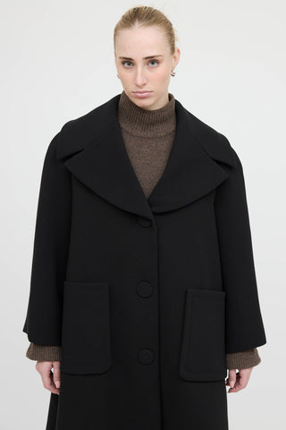Moschino Boutique Wide Lapel Coat