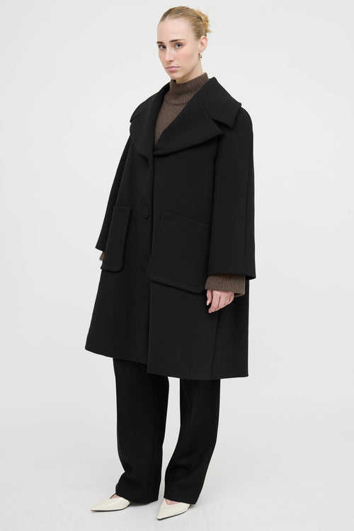 Moschino Boutique Wide Lapel Coat