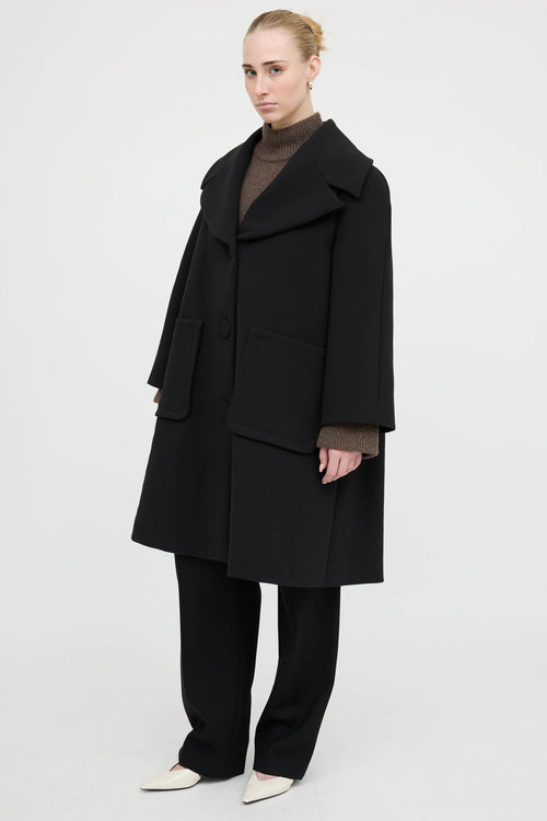 Moschino Boutique Wide Lapel Coat