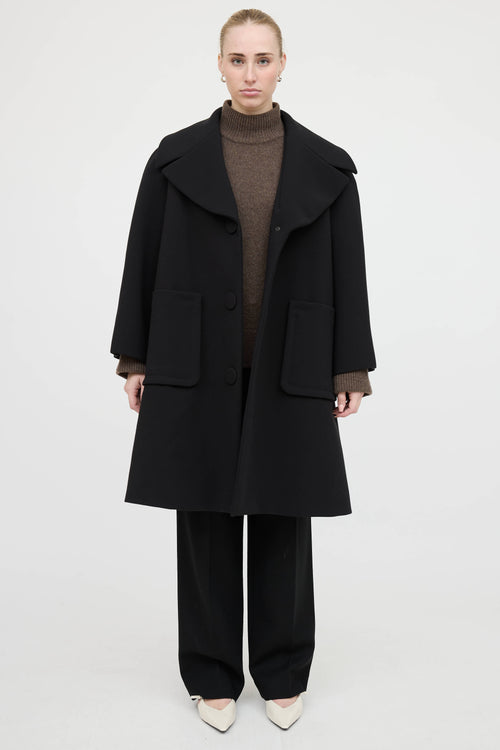 Moschino Boutique Wide Lapel Coat