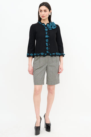 Moschino Wool Ribbon Jacket