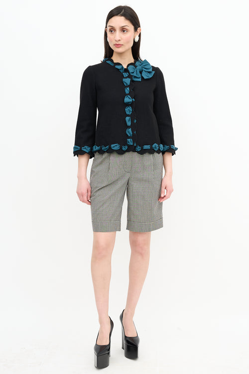 Moschino Wool Ribbon Jacket