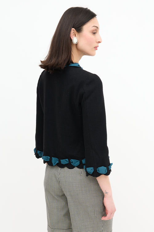 Moschino Wool Ribbon Jacket