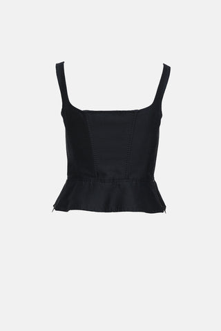 Multi Pocket Corset Top