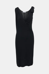 Moschino Cheap & Chic Draped Jersey Dress