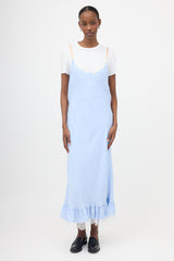 Moschino Floral Jacquard Slip Dress