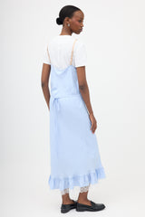 Moschino Floral Jacquard Slip Dress