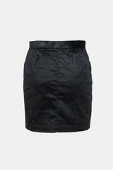 Moschino Jeans 1980s Velour Skirt