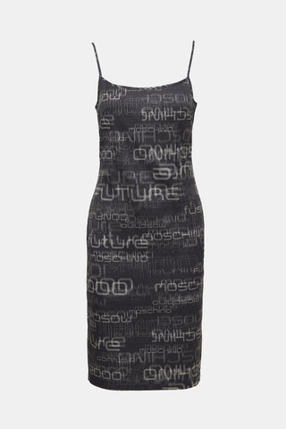 Moschino Jeans Printed Tank Dress
