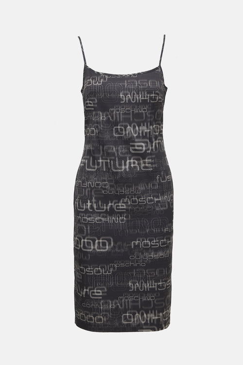 Moschino Jeans Printed Tank Dress