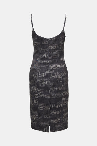 Moschino Jeans Printed Tank Dress