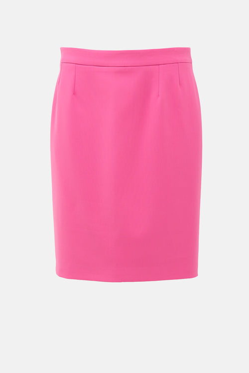 Moschino Midi Pencil Skirt