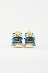 Moschino Multi Color Block Couture High Top Sneaker