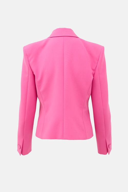 Moschino Notched Lapel Blazer