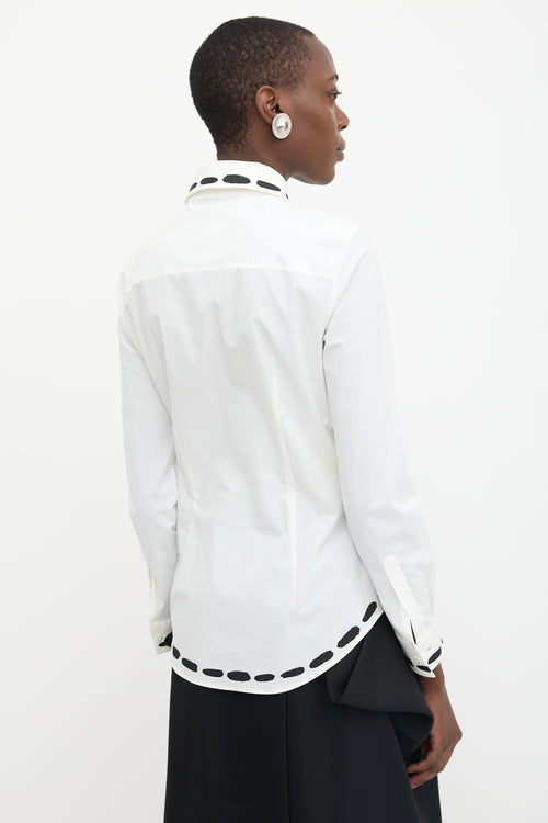 Moschino Paint Printed Shirt