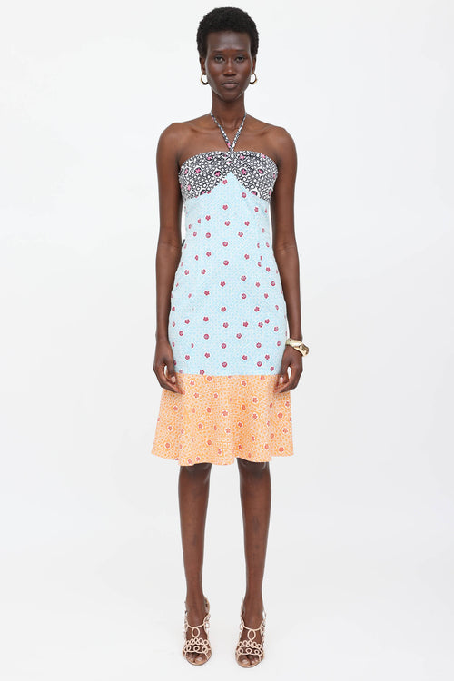 Moschino Halter Midi Dress