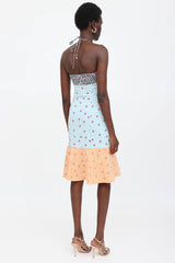 Moschino Halter Midi Dress
