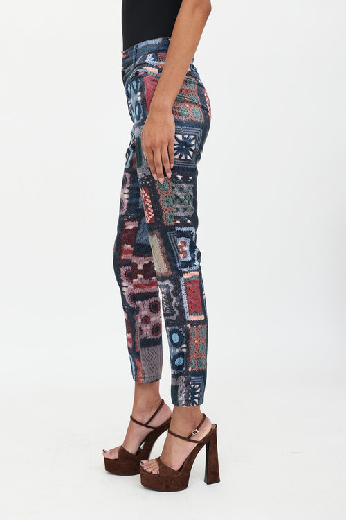 MoschinoJeans C. 1990s Crochet  Pant