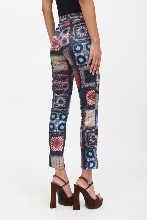 MoschinoJeans C. 1990s Crochet  Pant