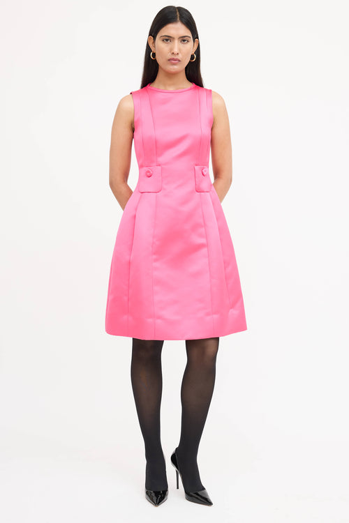 Moschino Sleeveless Pocket Dress