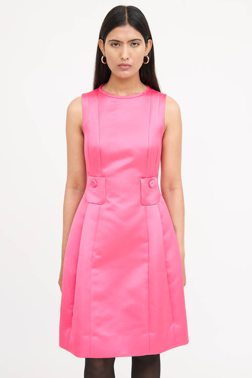 Moschino Sleeveless Pocket Dress