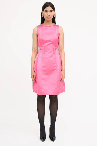 Moschino Sleeveless Pocket Dress