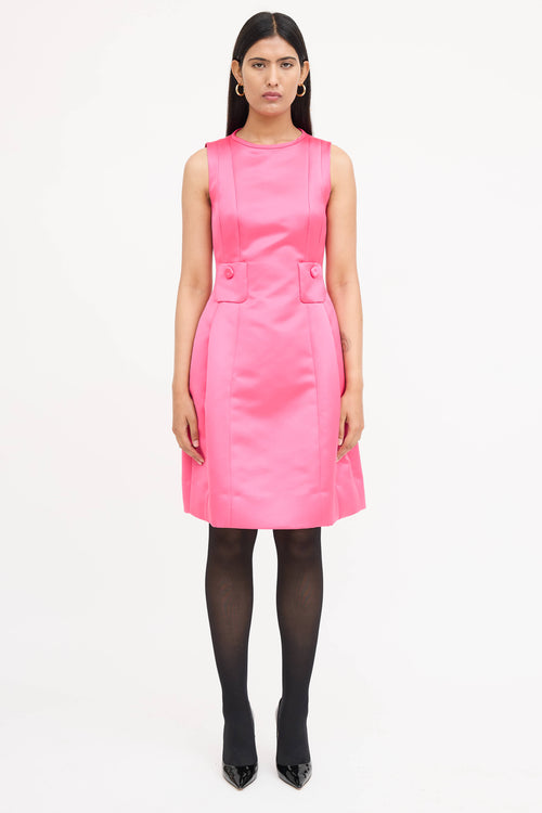 Moschino Sleeveless Pocket Dress