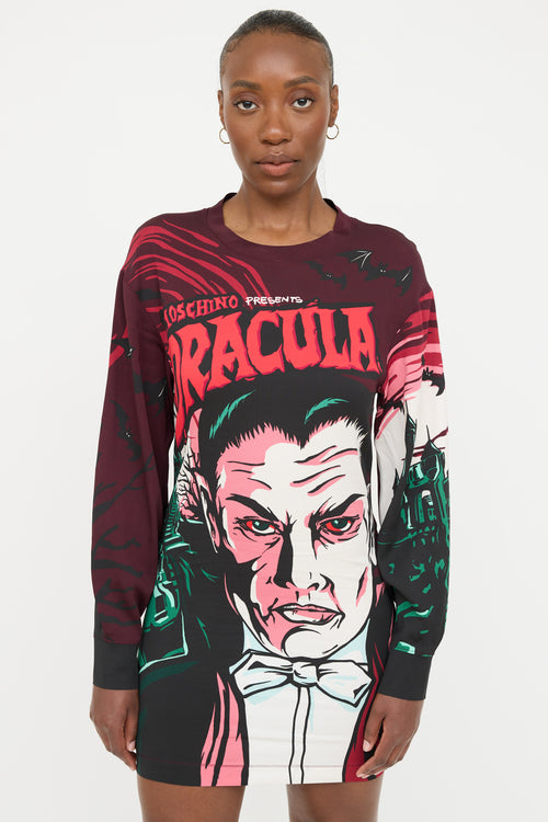 Moschino Printed T-Shirt Dress