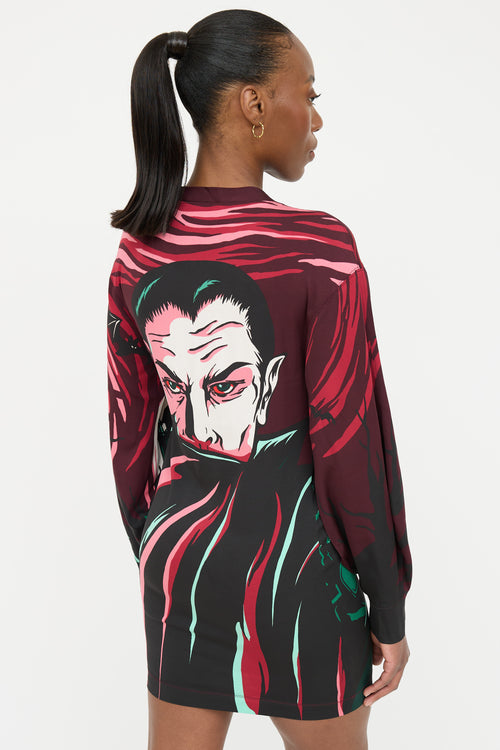 Moschino Printed T-Shirt Dress