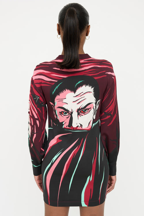 Moschino Printed T-Shirt Dress