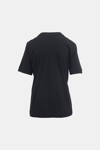 Moschino Rhinestone Heart T-Shirt