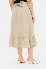 Moschino Ruffled Midi Skirt