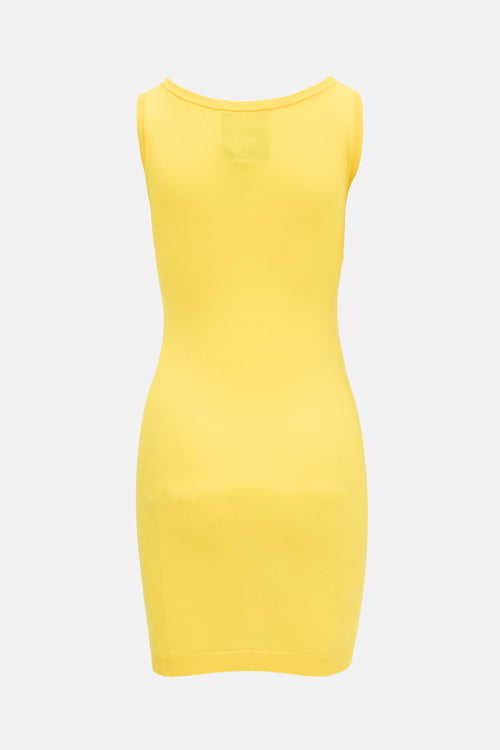 Moschino SS 2016 Intarsia Dress