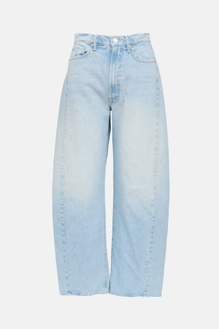 Mother Full Pipe Flood Jeans